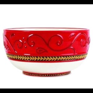 Fitz and Floyd Holiday Bowl 4 x $32